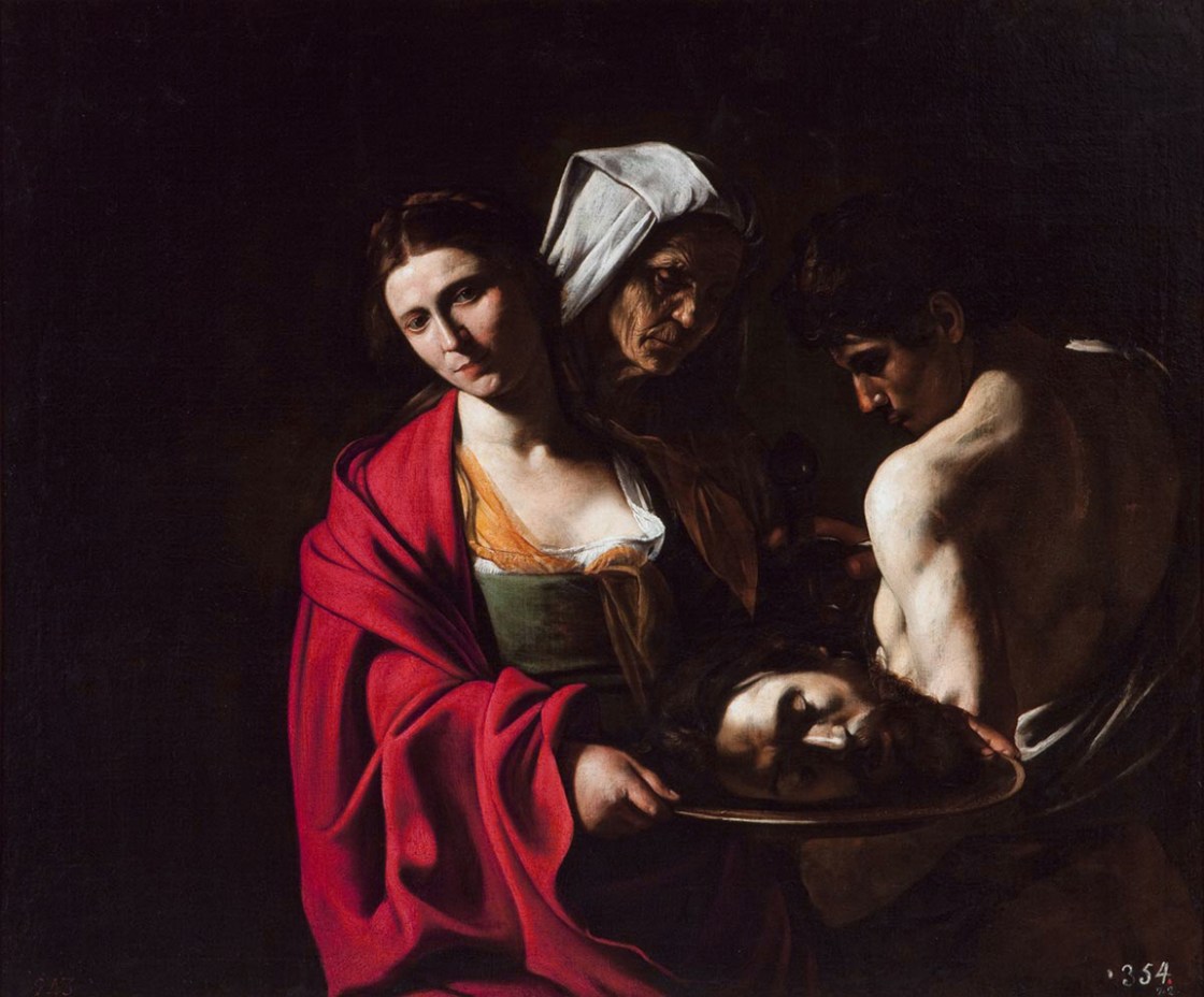 Salomé with the Head of John the Baptist, by Caravaggio